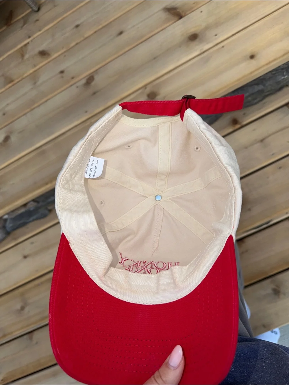 Brandy Melville Red & White 